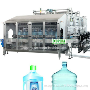 CE Approved Water Filling Machine for 5gallon Barrel 900bph